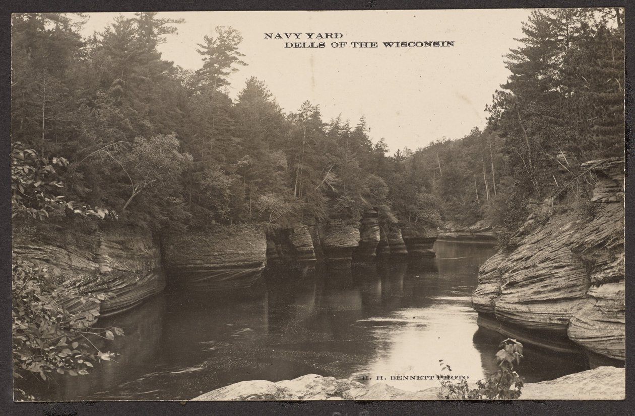 Örlogsvarvet Dells of the Wisconsin av Henry Hamilton Bennett