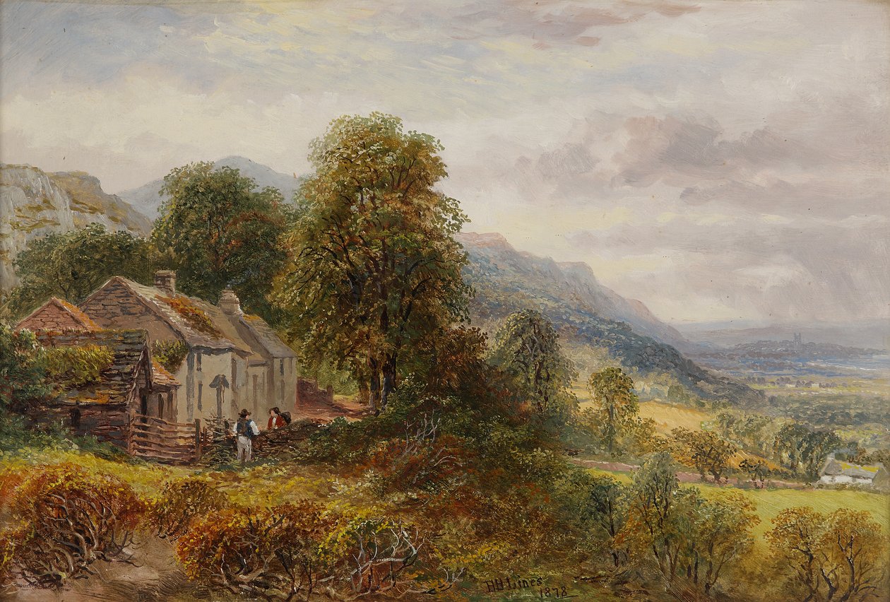 Bryngoleu Llanfairfechan, 1878 av Henry Harris Lines