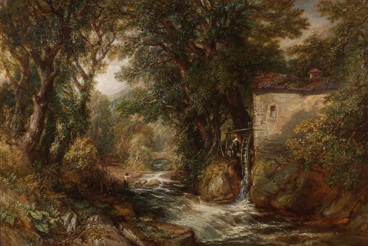 Dent Mill, Yorkshire av Henry Harris Lines