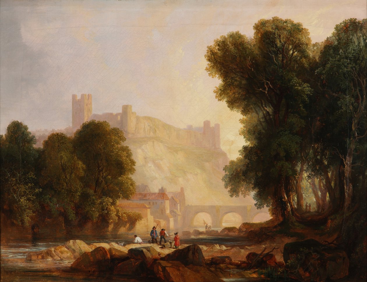 Richmond Castle, Yorkshire av Henry Harris Lines
