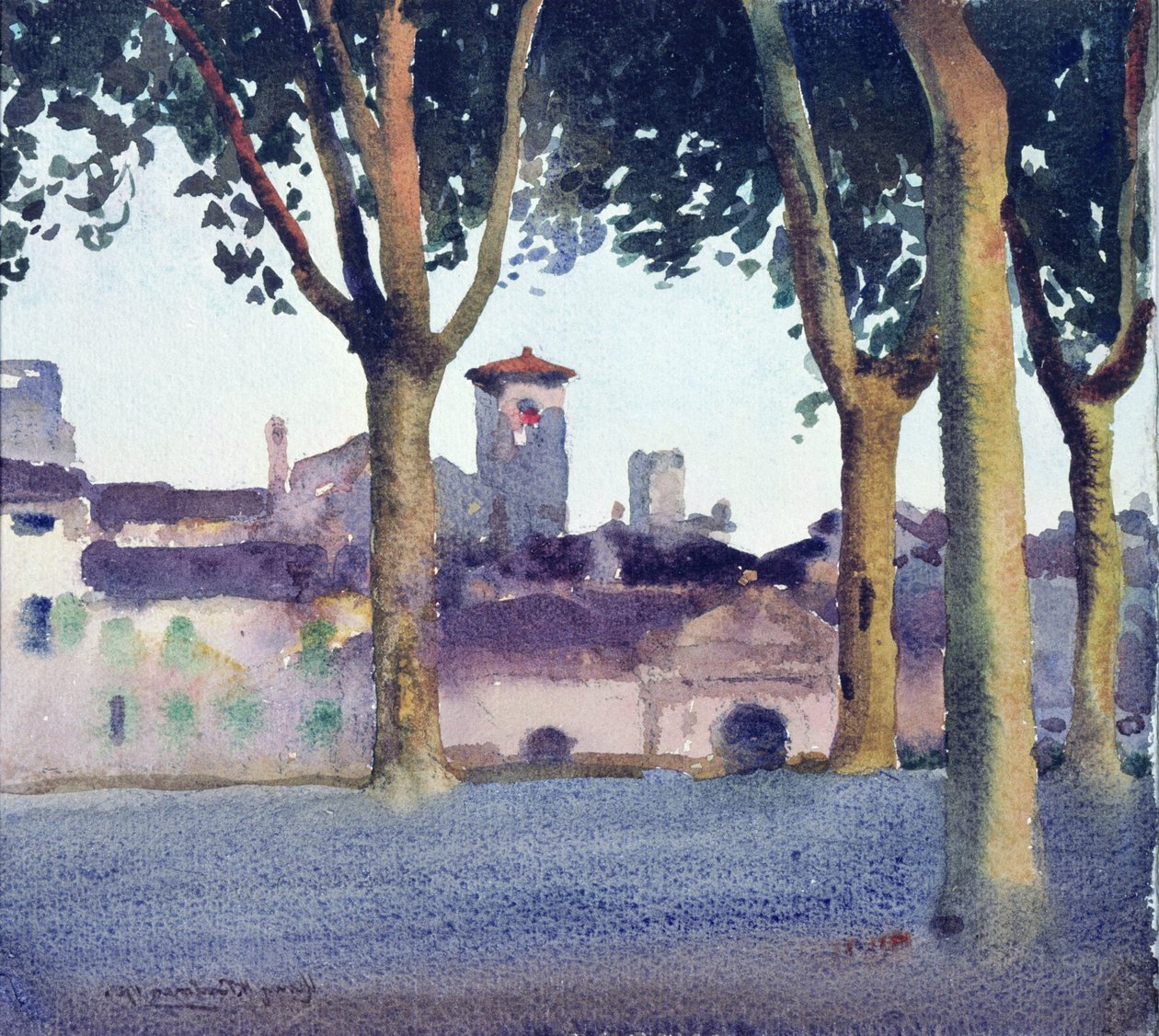 På väggarna, Lucca av Henry Herbert Bulman