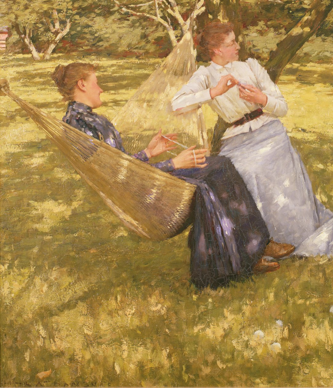 I fruktträdgården, 1893 av Henry Herbert La Thangue