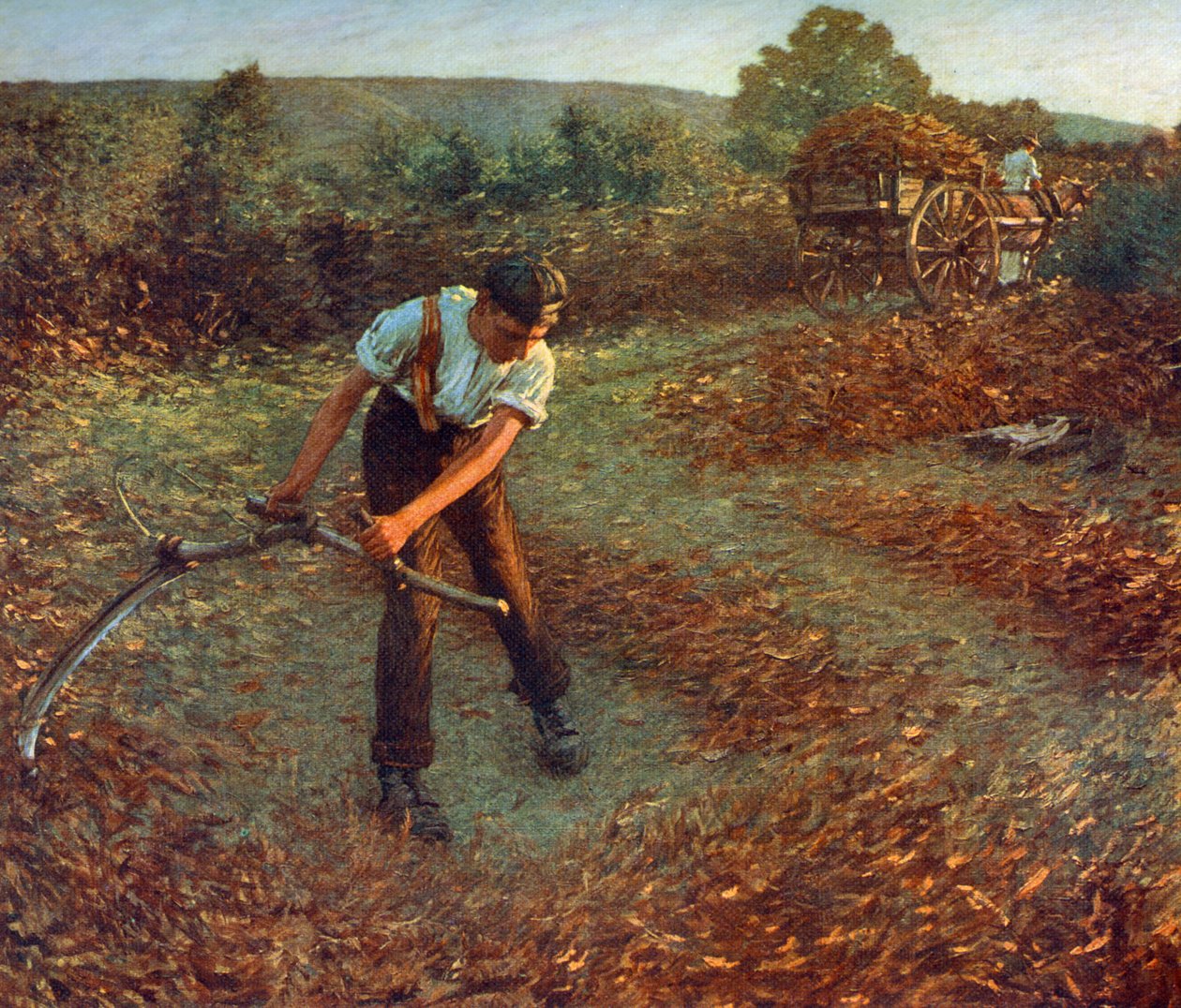 Slåtter Bracken, c1903, 1912. av Henry Herbert La Thangue