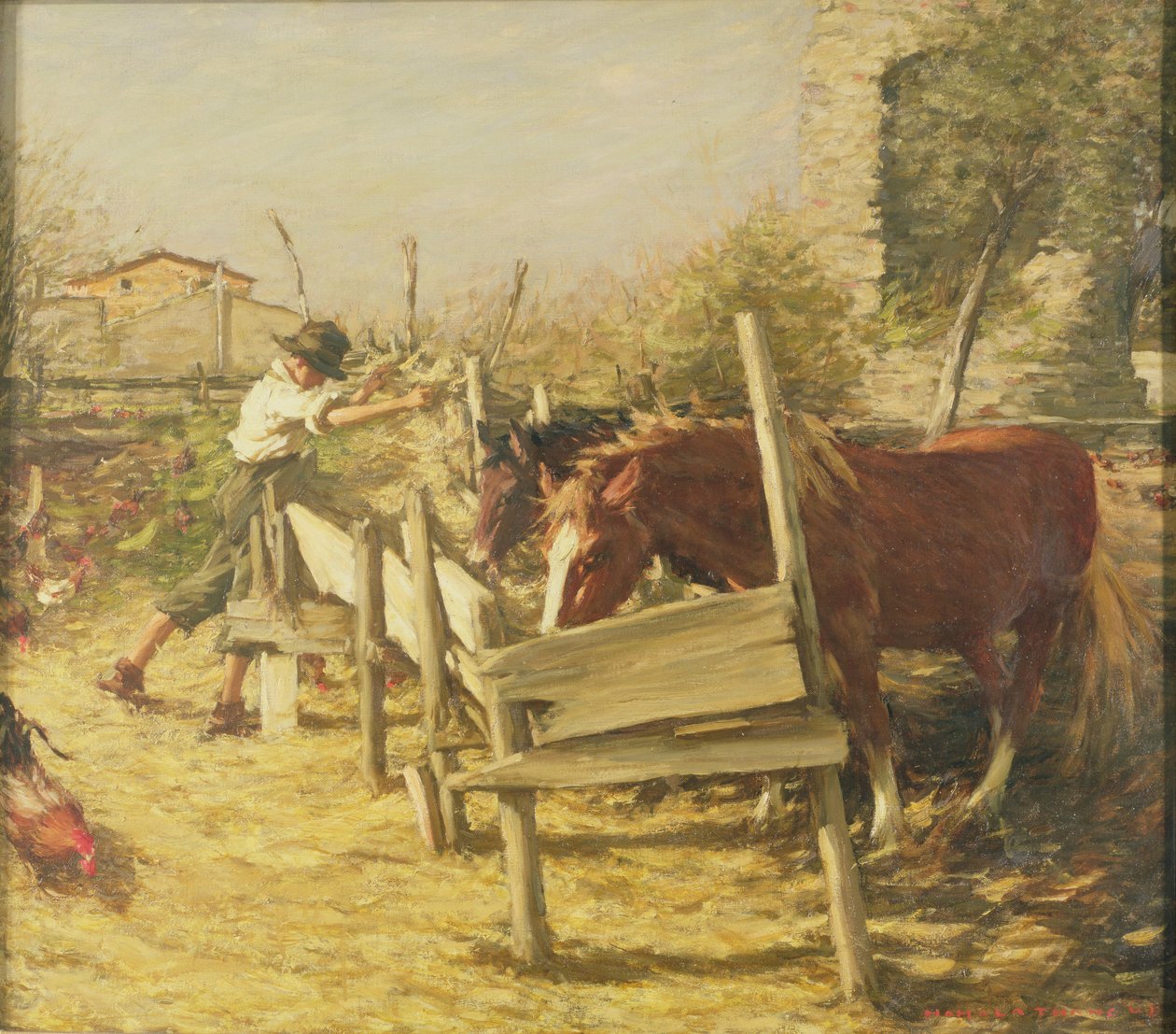 Appian Way av Henry Herbert La Thangue