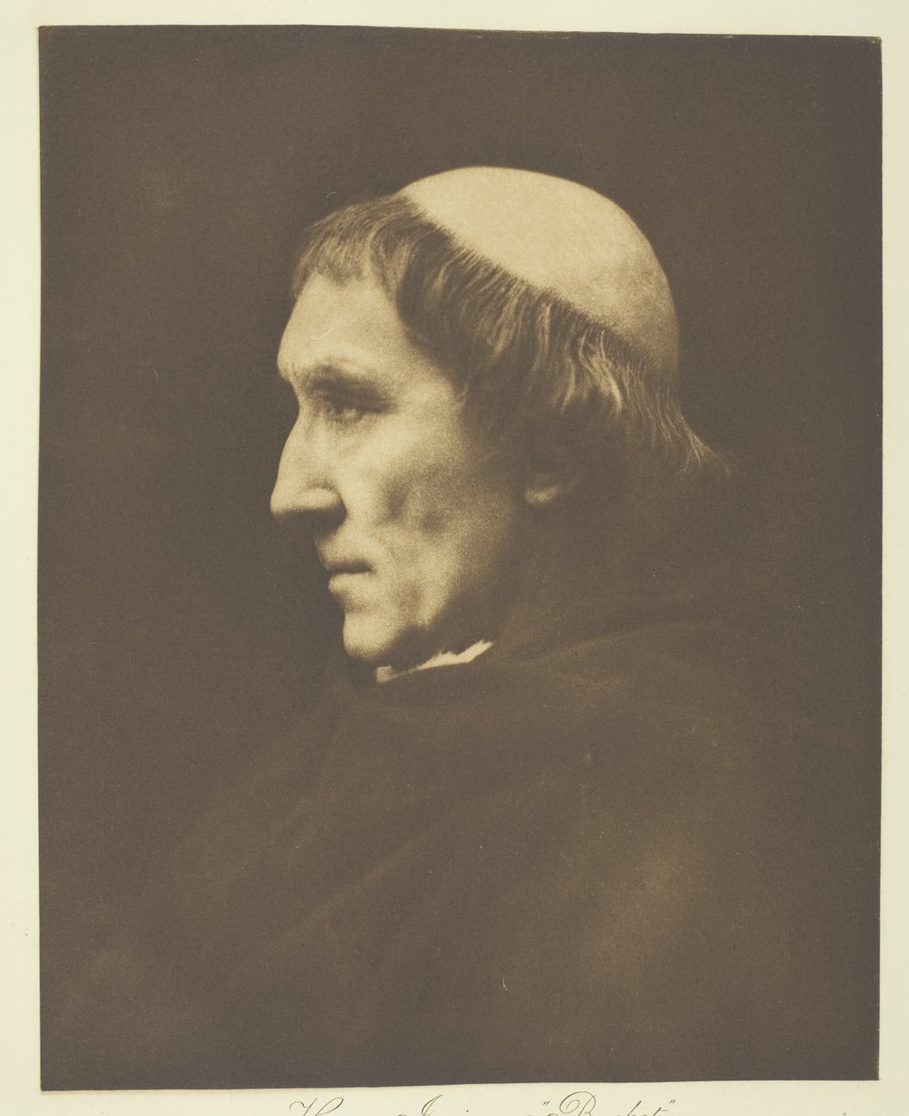 Henry Irving som "Becket" av Henry Herschel Hay Cameron