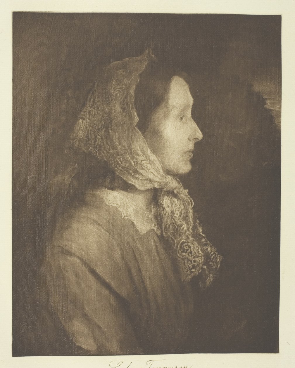 Lady Tennyson av Henry Herschel Hay Cameron