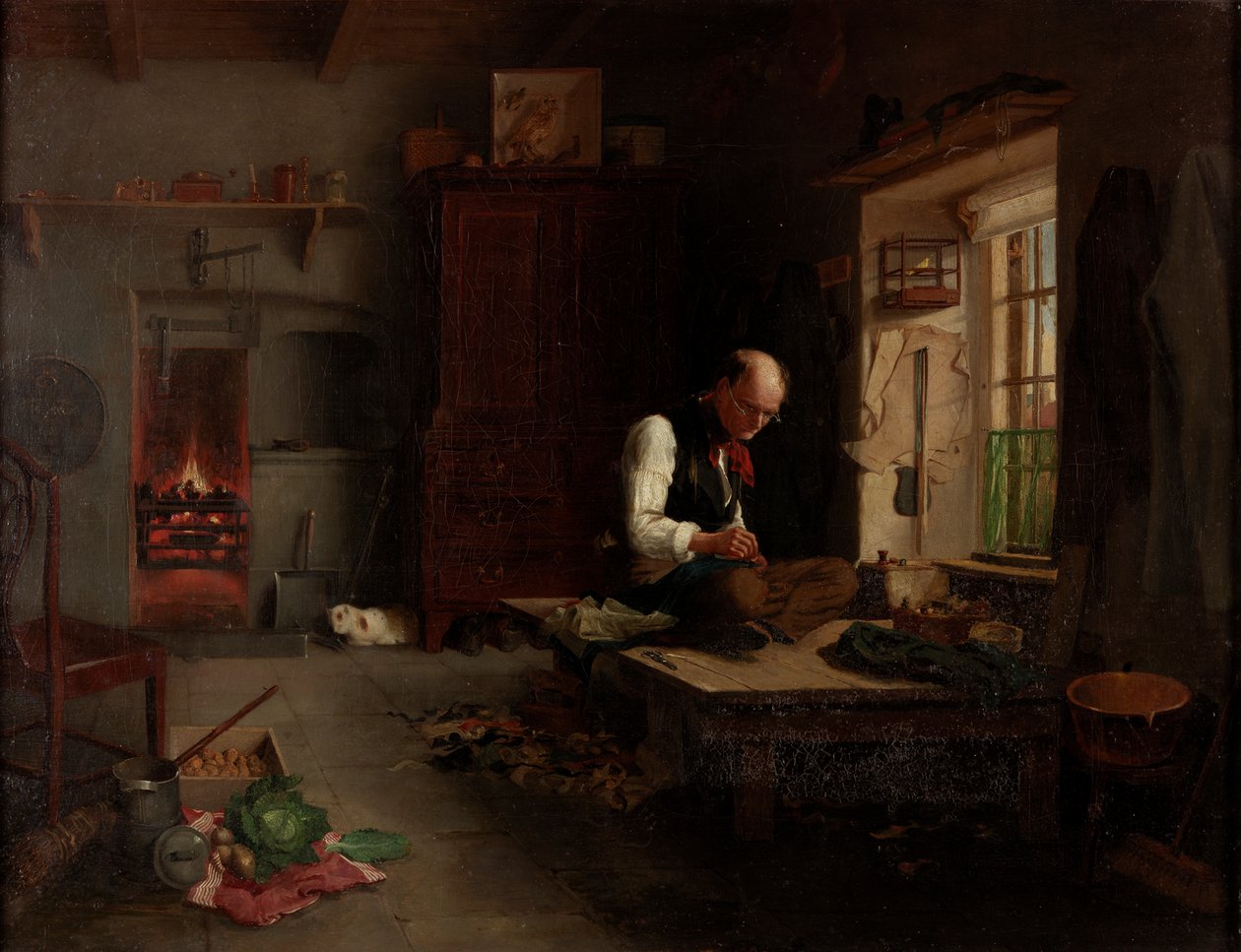 Byskräddaren, ca 1851 av Henry Hetherington Emmerson
