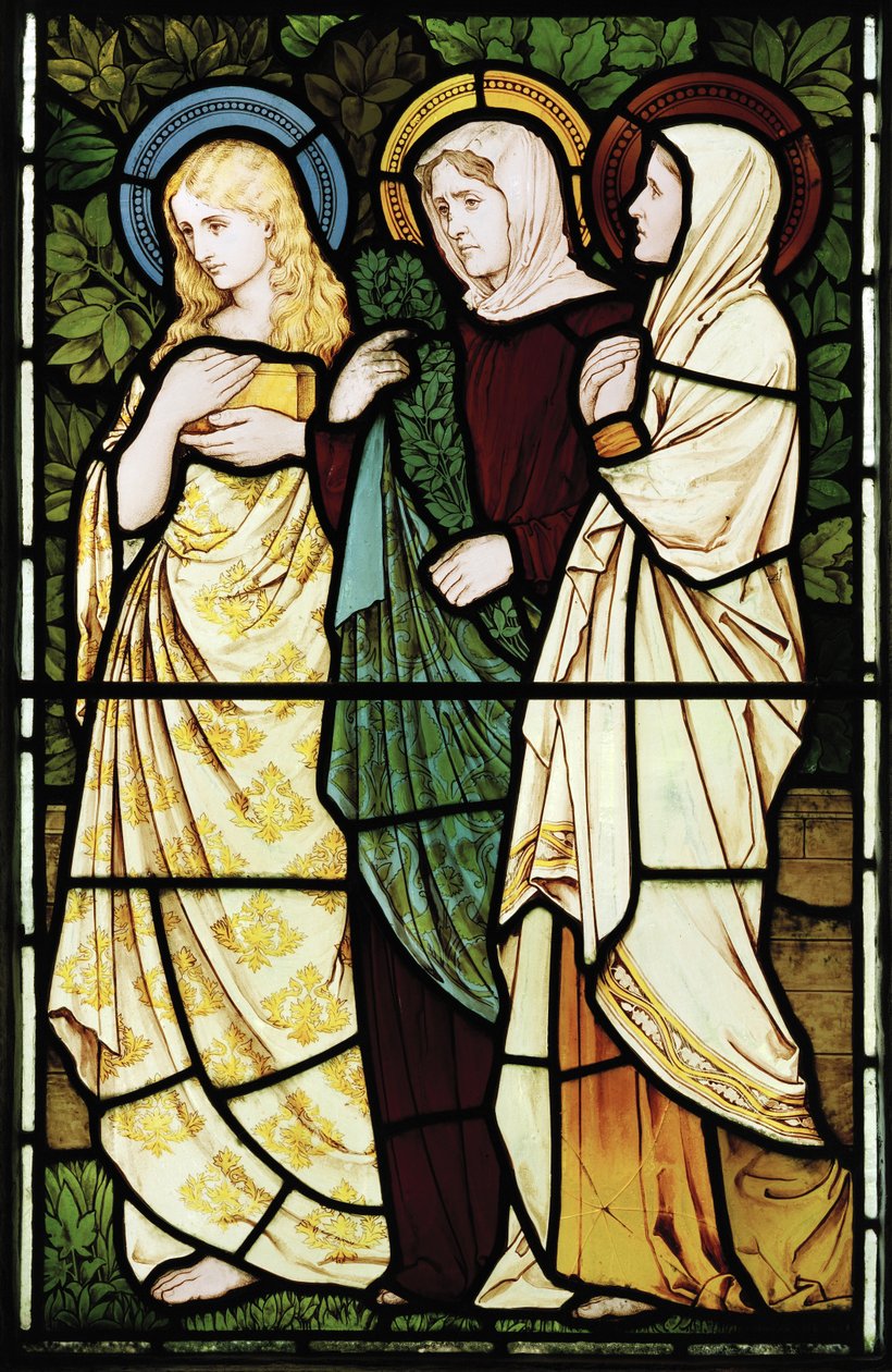 The Three Marys, 1874 (målat glas) av Henry Holiday