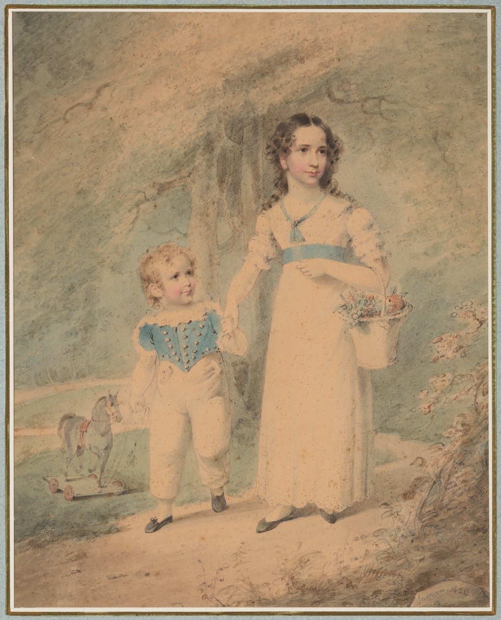 Barn i parken av Henry Inman