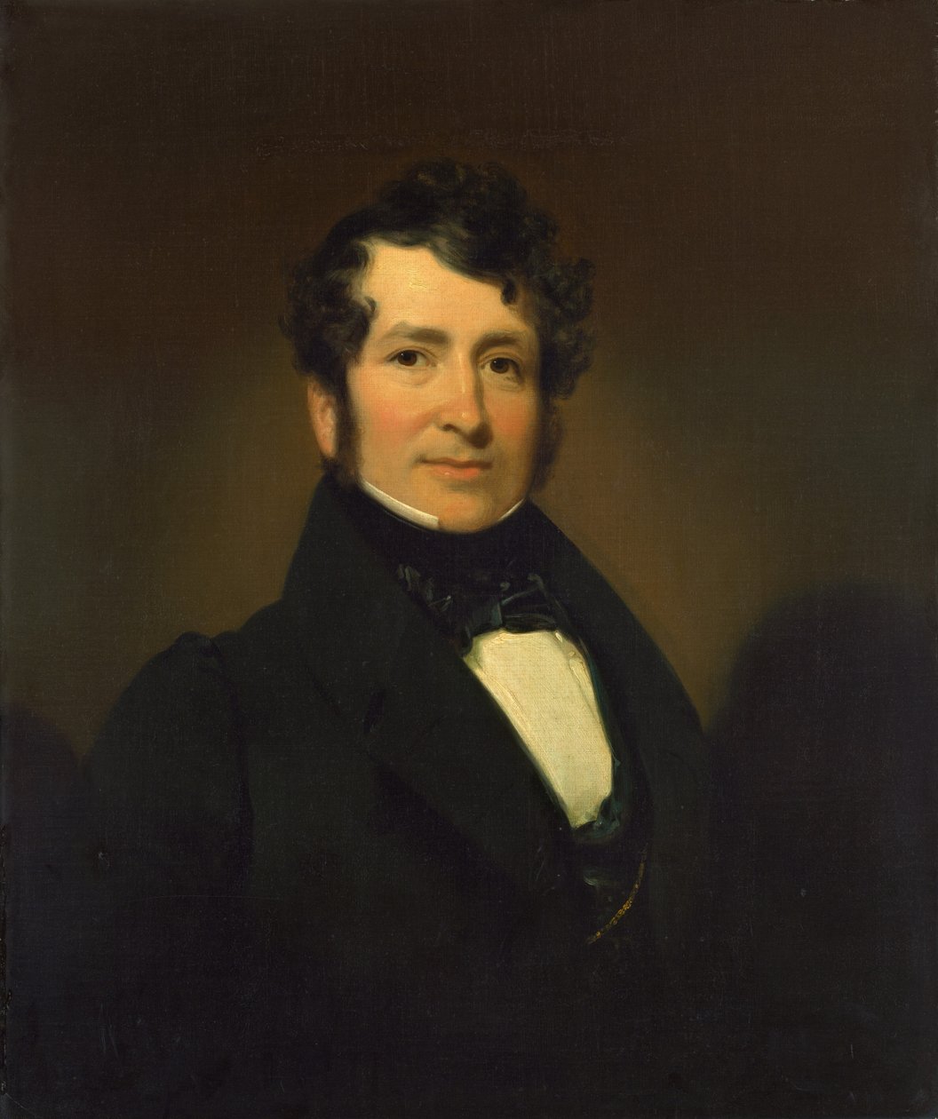 George Pope Morris, ca. 1836. av Henry Inman