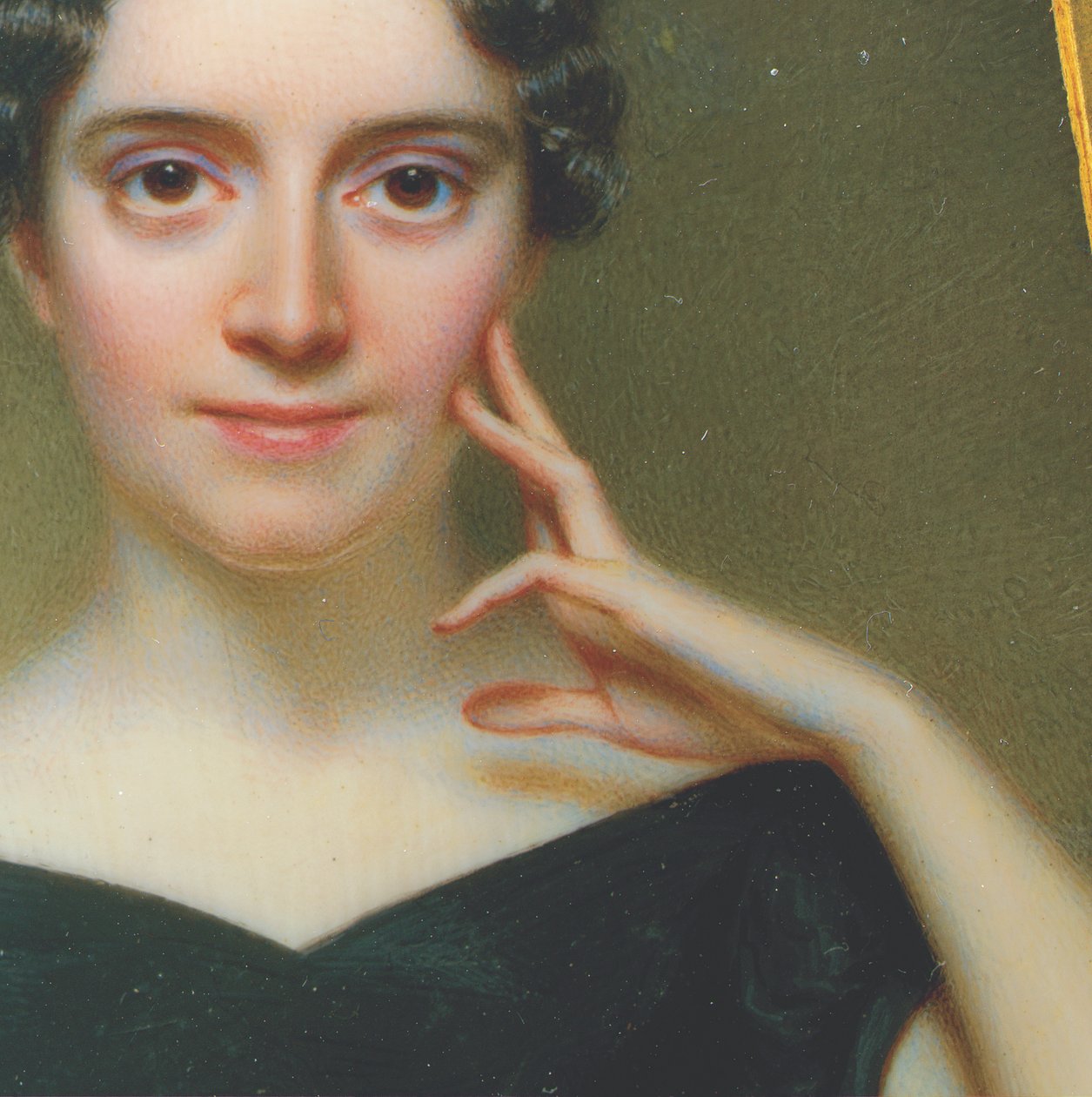 Laura Woolsey Johnson (1800 av Henry Inman