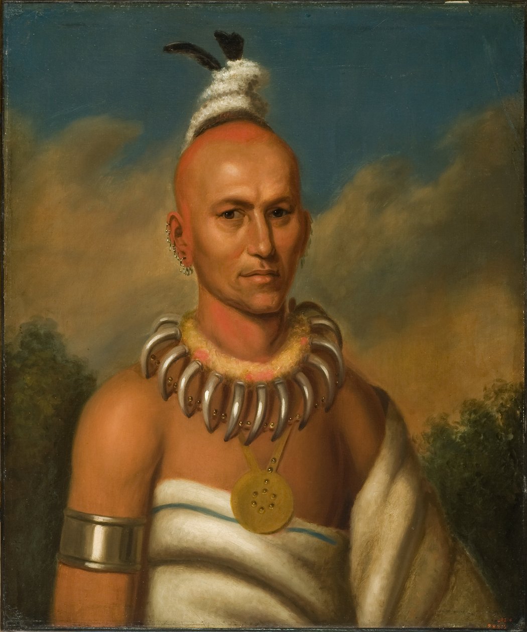 Tai-O-Mah (räv), 1831? 33 av Henry Inman