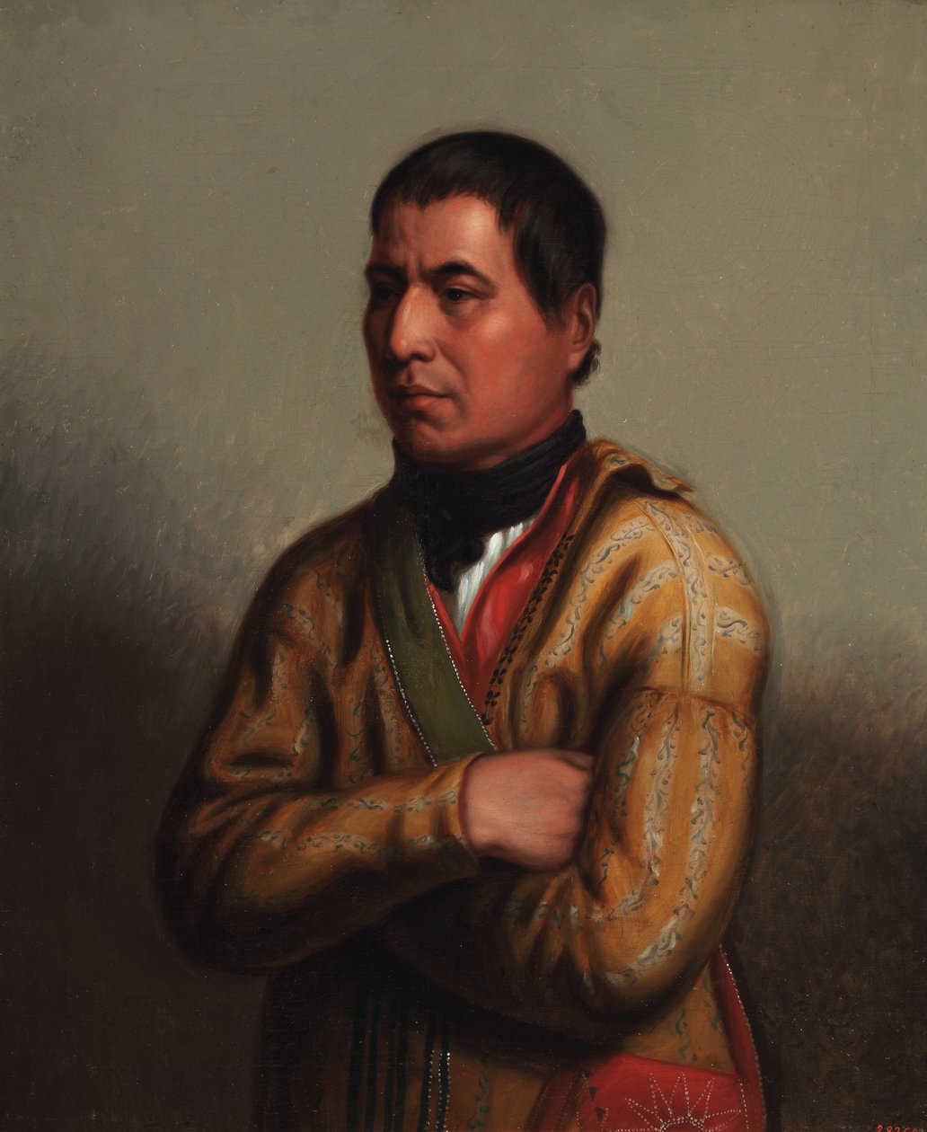 Oidentifierad seminole 1831 (olja på duk) av Henry Inman