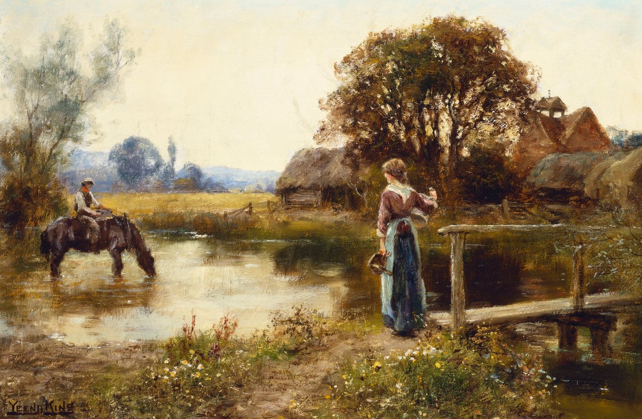 Kväll av Henry John Yeend King