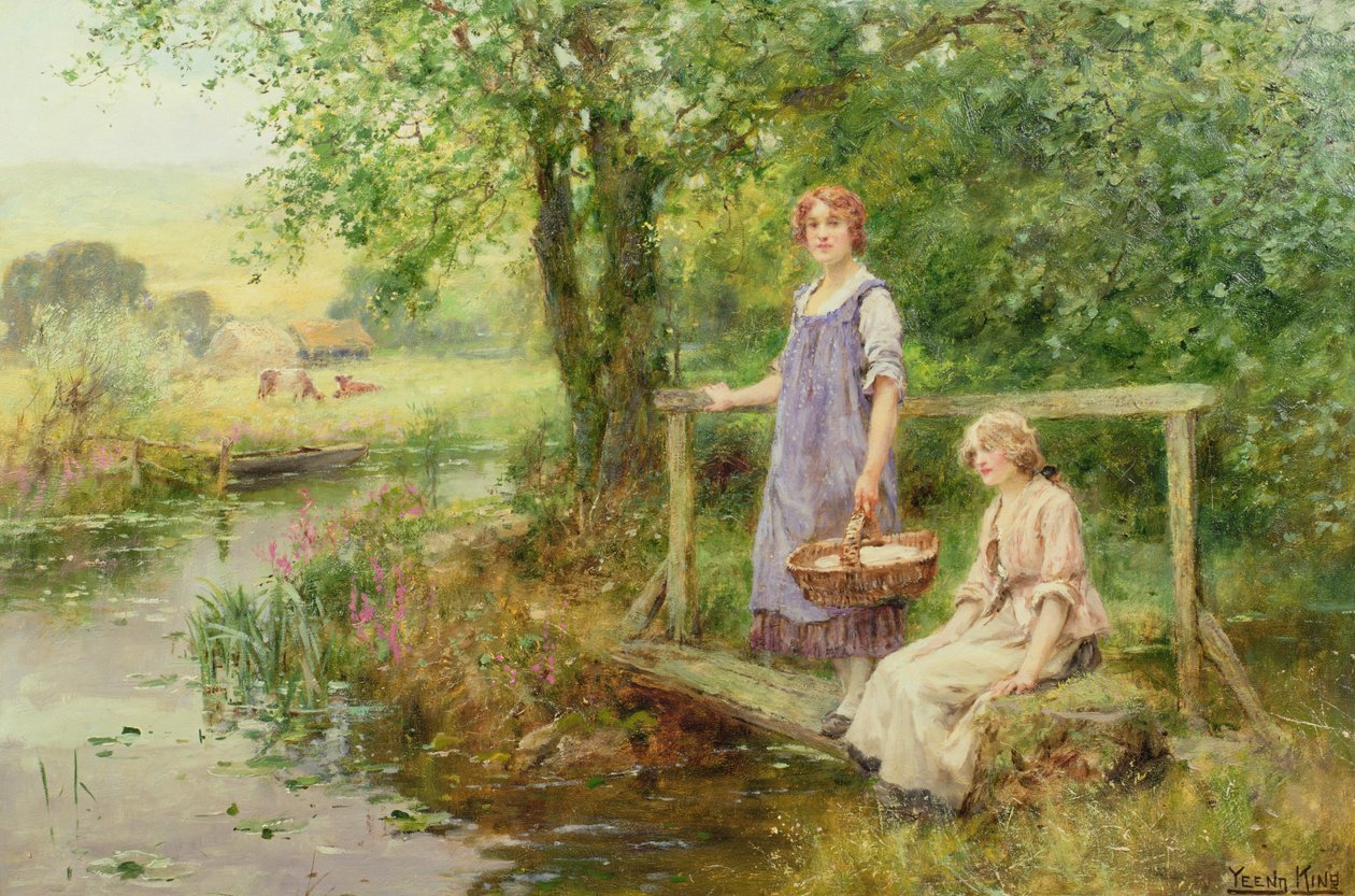 Foot Bridge av Henry John Yeend King