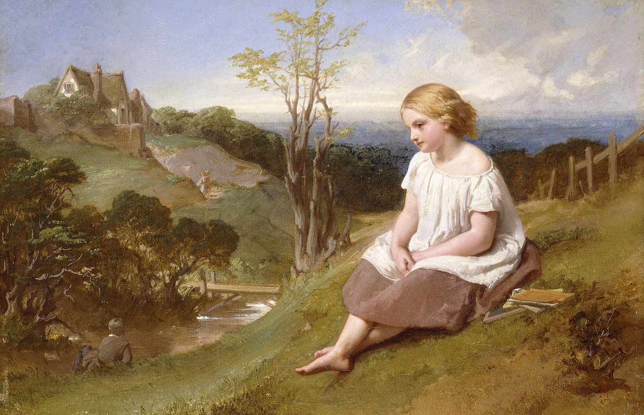 Dagdrömmer på flodstranden, av Henry Lejeune