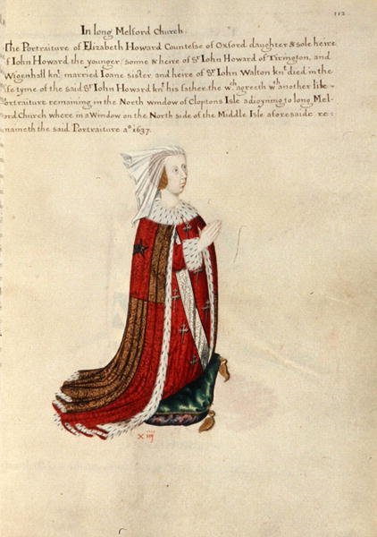 Elizabeth Howard grevinna av Oxford av Henry Lilly
