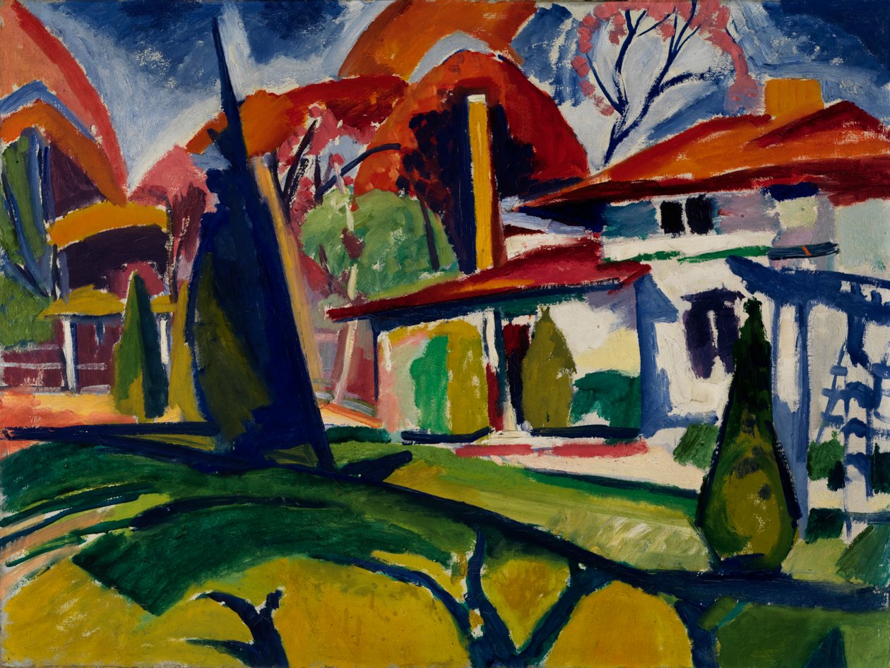 Newmans hus, 1915. av Henry Lyman Saÿen