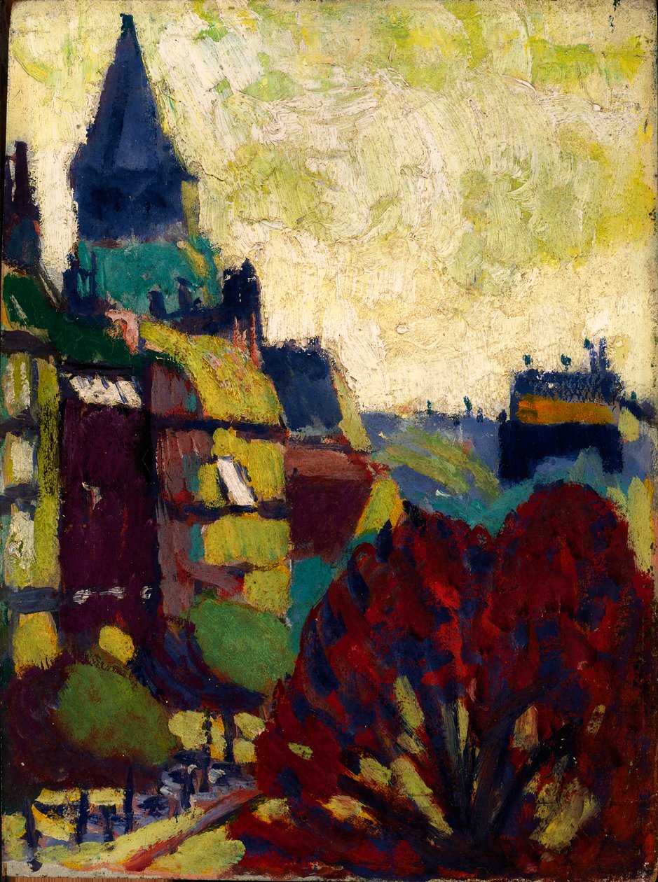 St Germain des Pres, 1909-1912. av Henry Lyman Saÿen