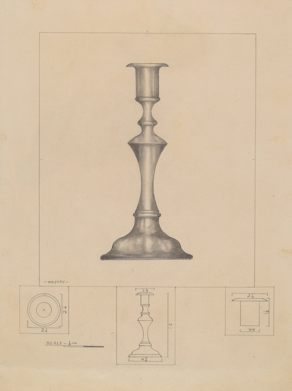 Ljusstake av Henry Meyers