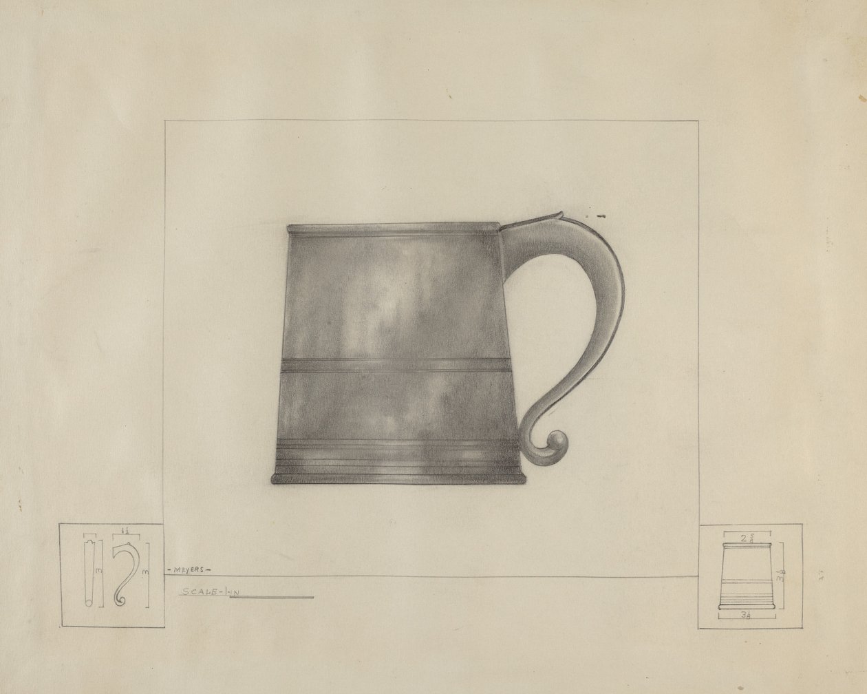 Tennmugg av Henry Meyers