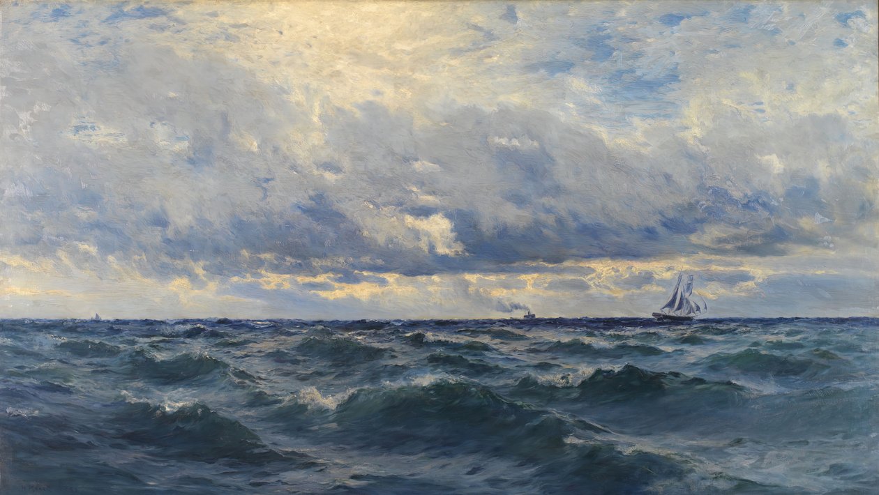 Newhaven Packet, 1885. av Henry Moore
