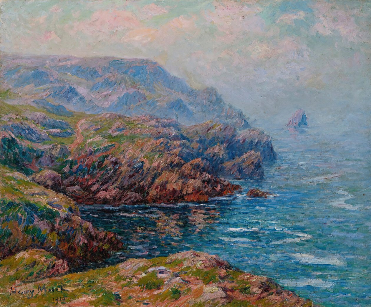 Landet Cléden, 1910. av Henry Moret
