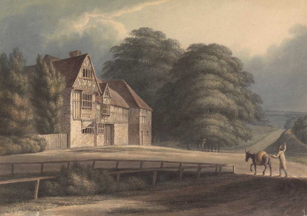 Gamla byggnader i Hastings av Henry Morton
