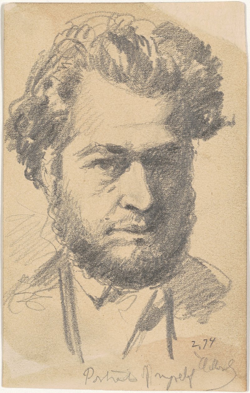 Porträtt av mig själv av Henry Mosler