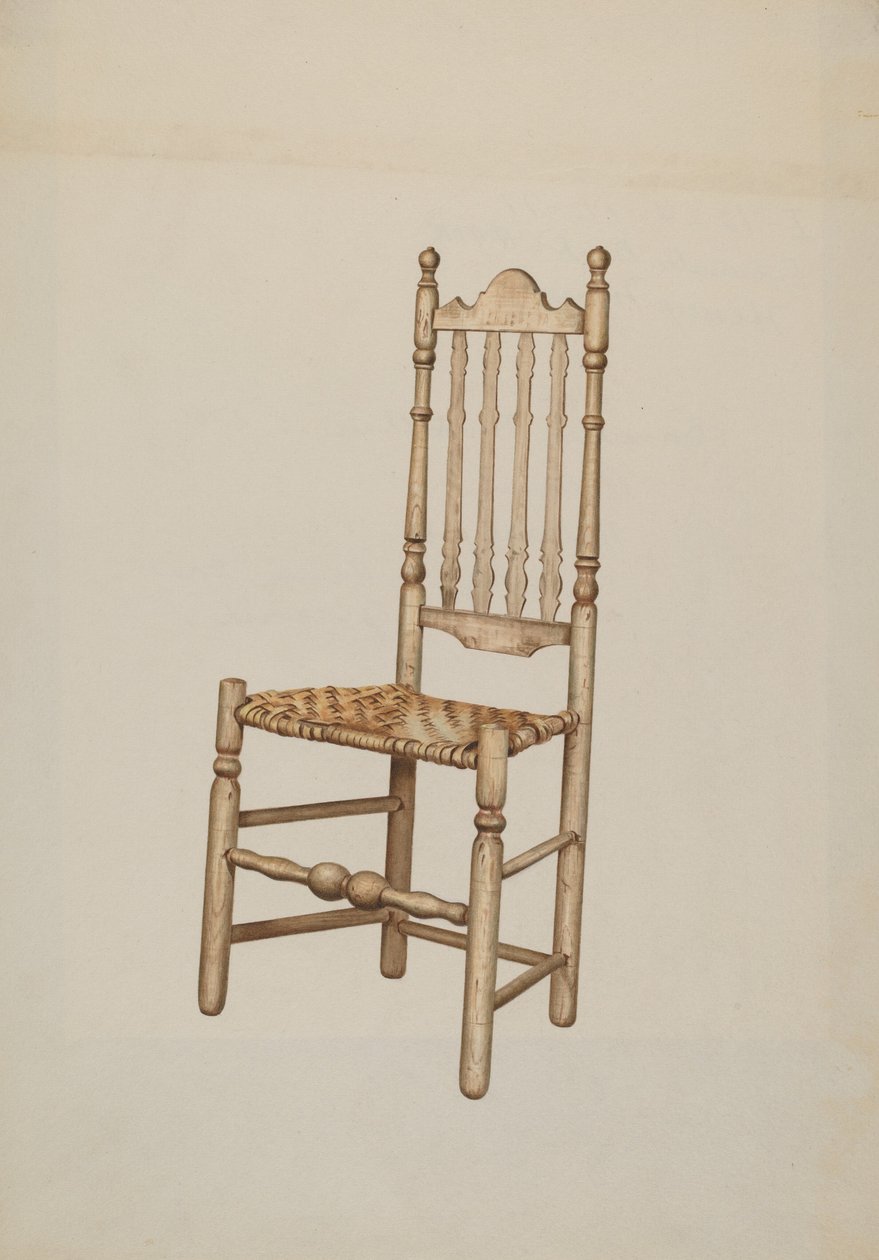 Ledstång ryggstol av Henry Murphy