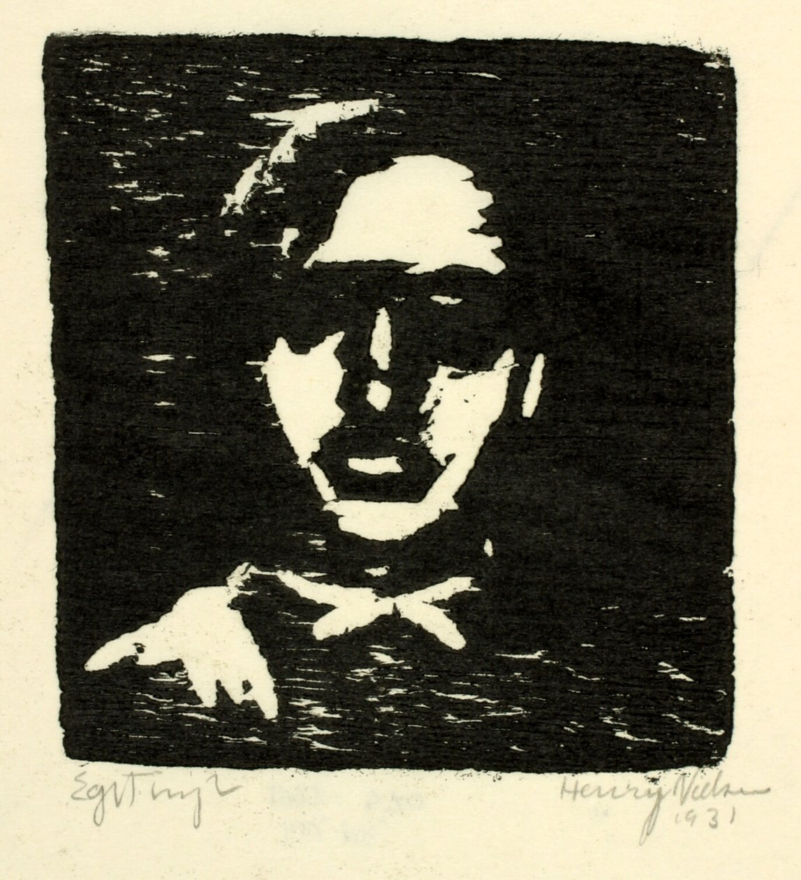 Manligt porträtt av Henry Nielsen