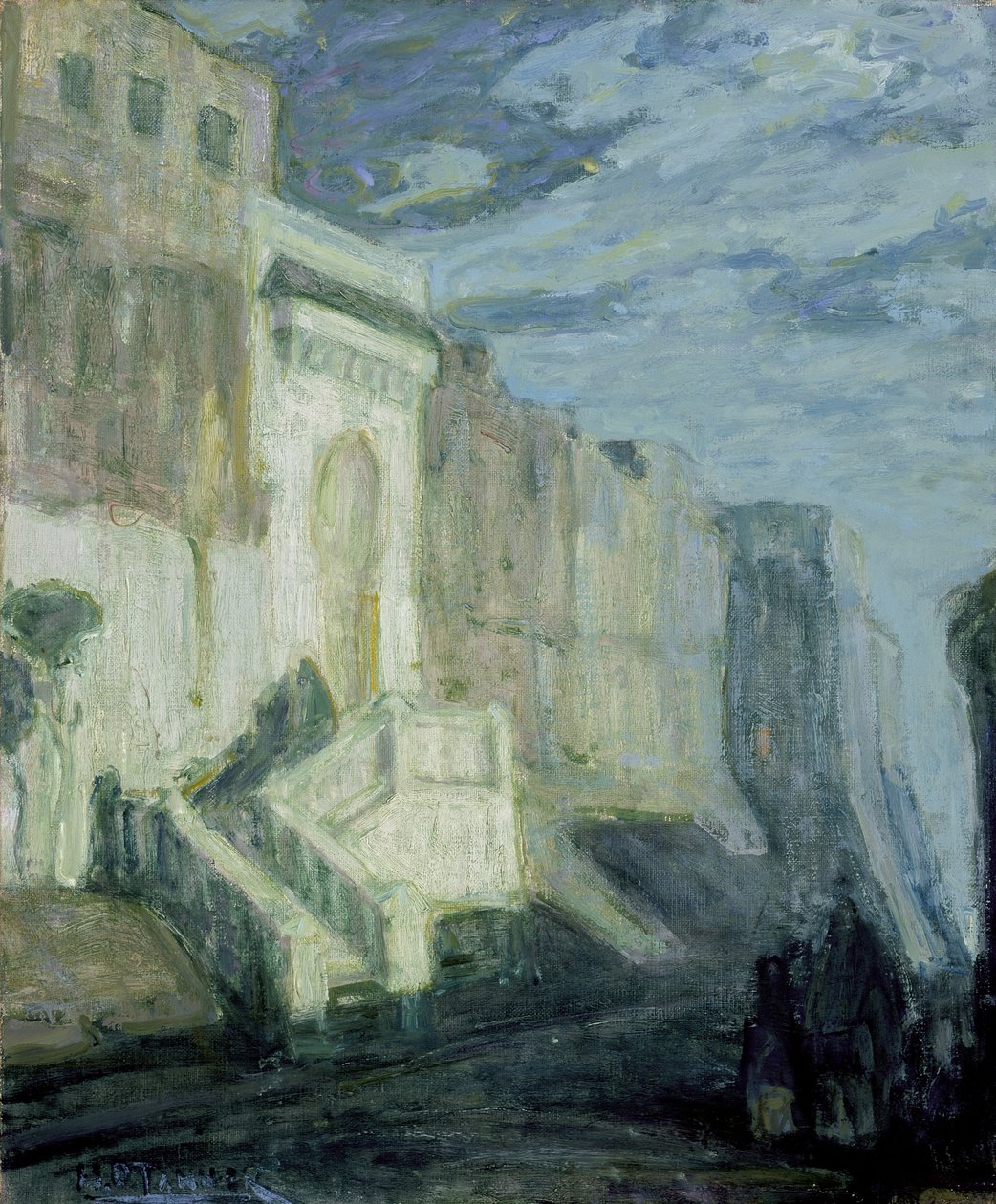 Moonlight: Walls of Tanger, c.1913-14 av Henry Ossawa Tanner