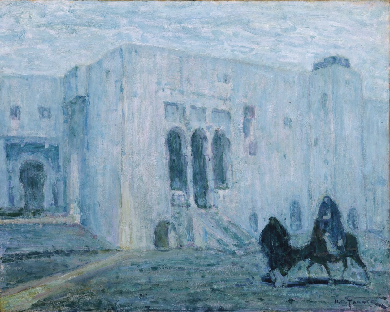 Justitiepalatset, Tanger, ca. 1912-1913. av Henry Ossawa Tanner