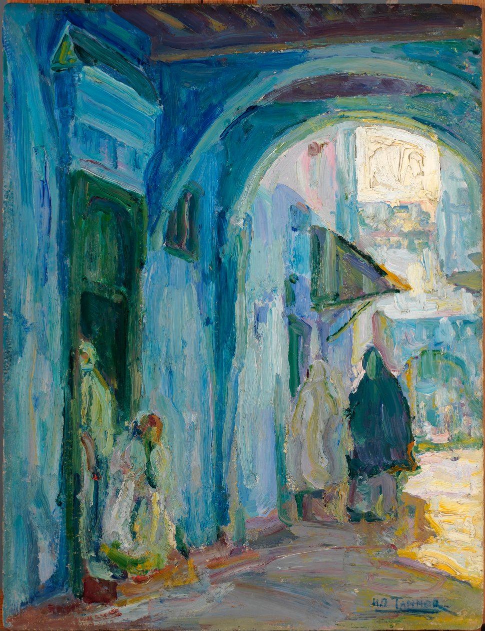 Gata i Tangier av Henry Ossawa Tanner
