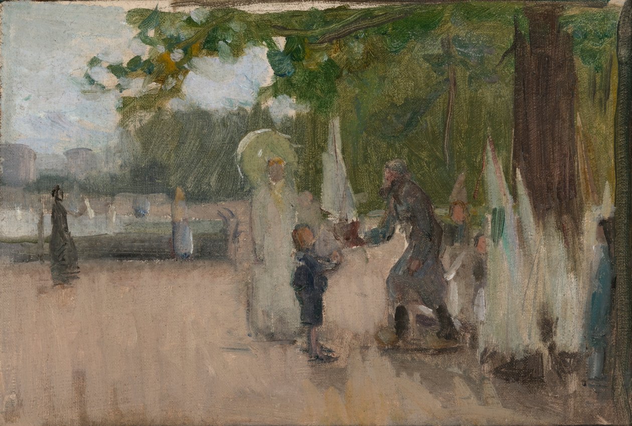 Mannen som hyrde ut båtar av Henry Ossawa Tanner