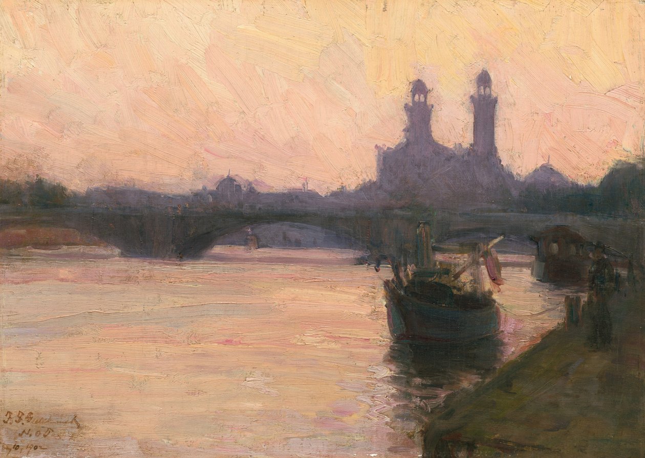 Seinen, ca. 1902. av Henry Ossawa Tanner