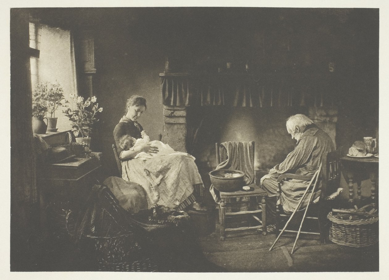 Gryning och solnedgång av Henry Peach Robinson