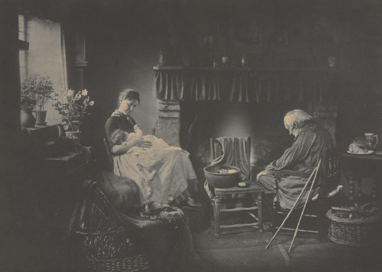 Gryning och solnedgång av Henry Peach Robinson