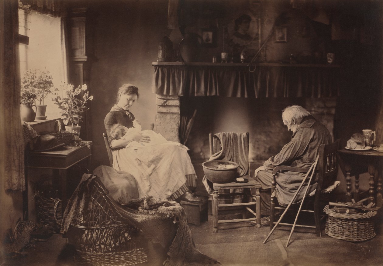 Gryning och solnedgång av Henry Peach Robinson