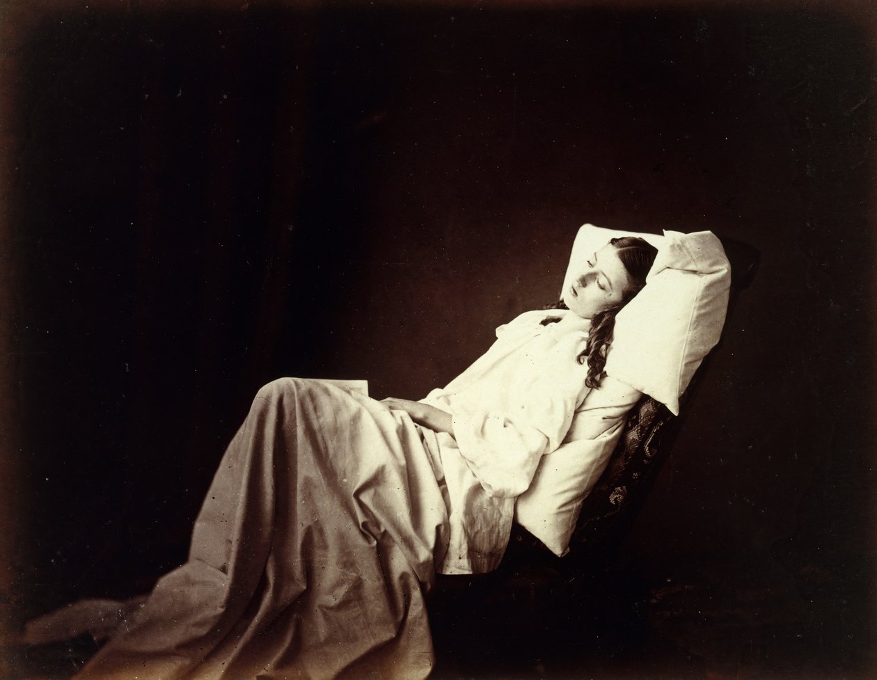 Hon berättade aldrig sin kärlek, 1857. av Henry Peach Robinson