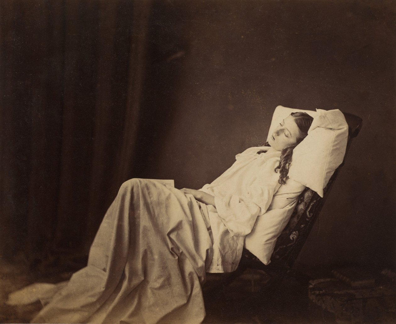 Hon berättade aldrig sin kärlek, 1857. av Henry Peach Robinson