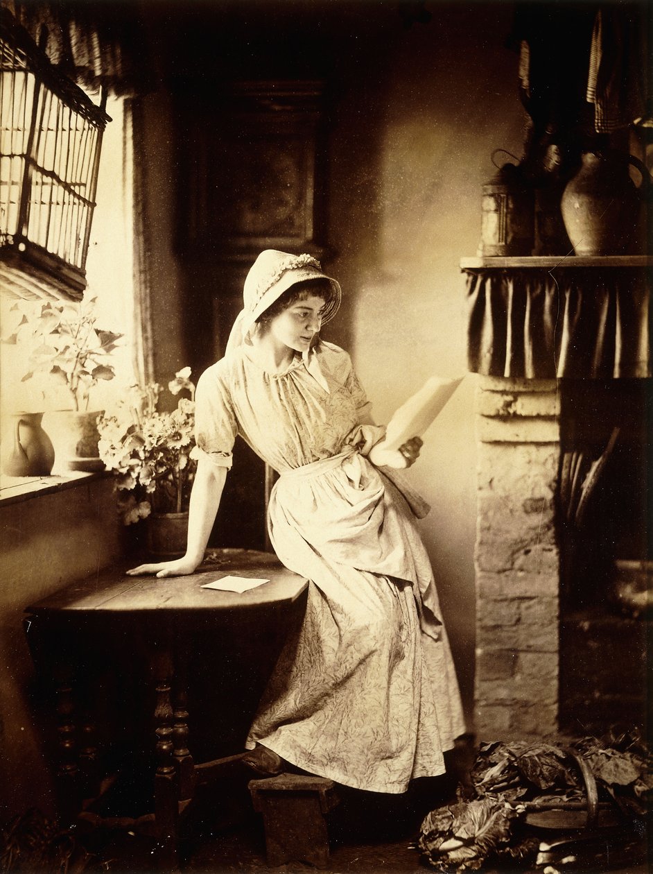 Valentinen, 1885 av Henry Peach Robinson