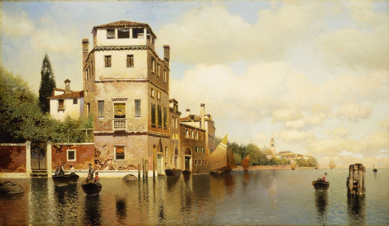 Mitt på dagen i Venedig, av Henry Pember Smith