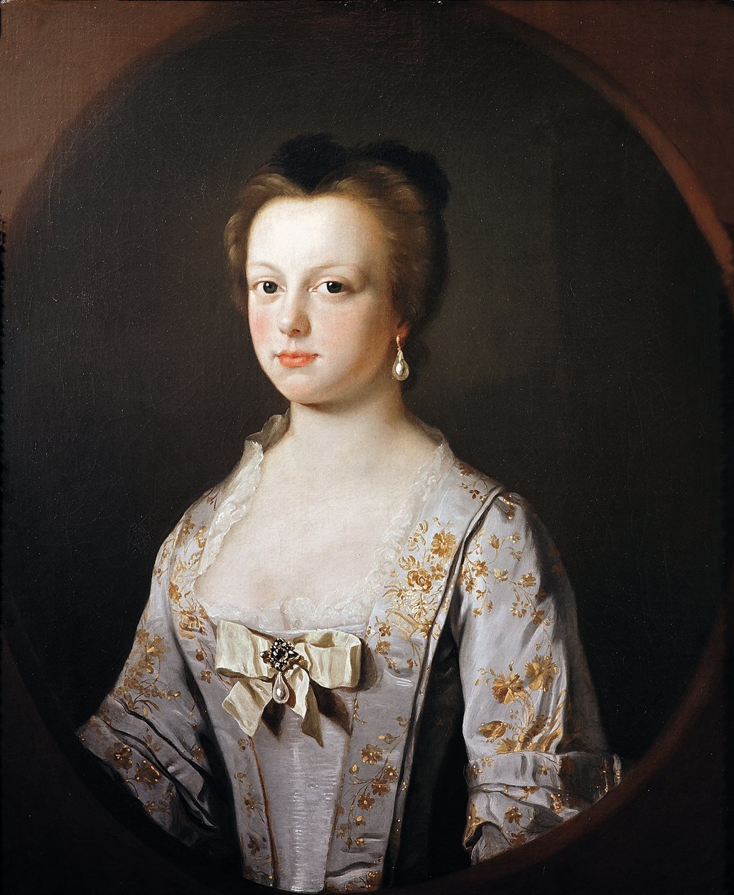Roosilia Drake (olja på duk) av Henry Pickering
