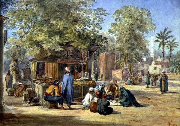 En egyptisk by av Henry Pilleau