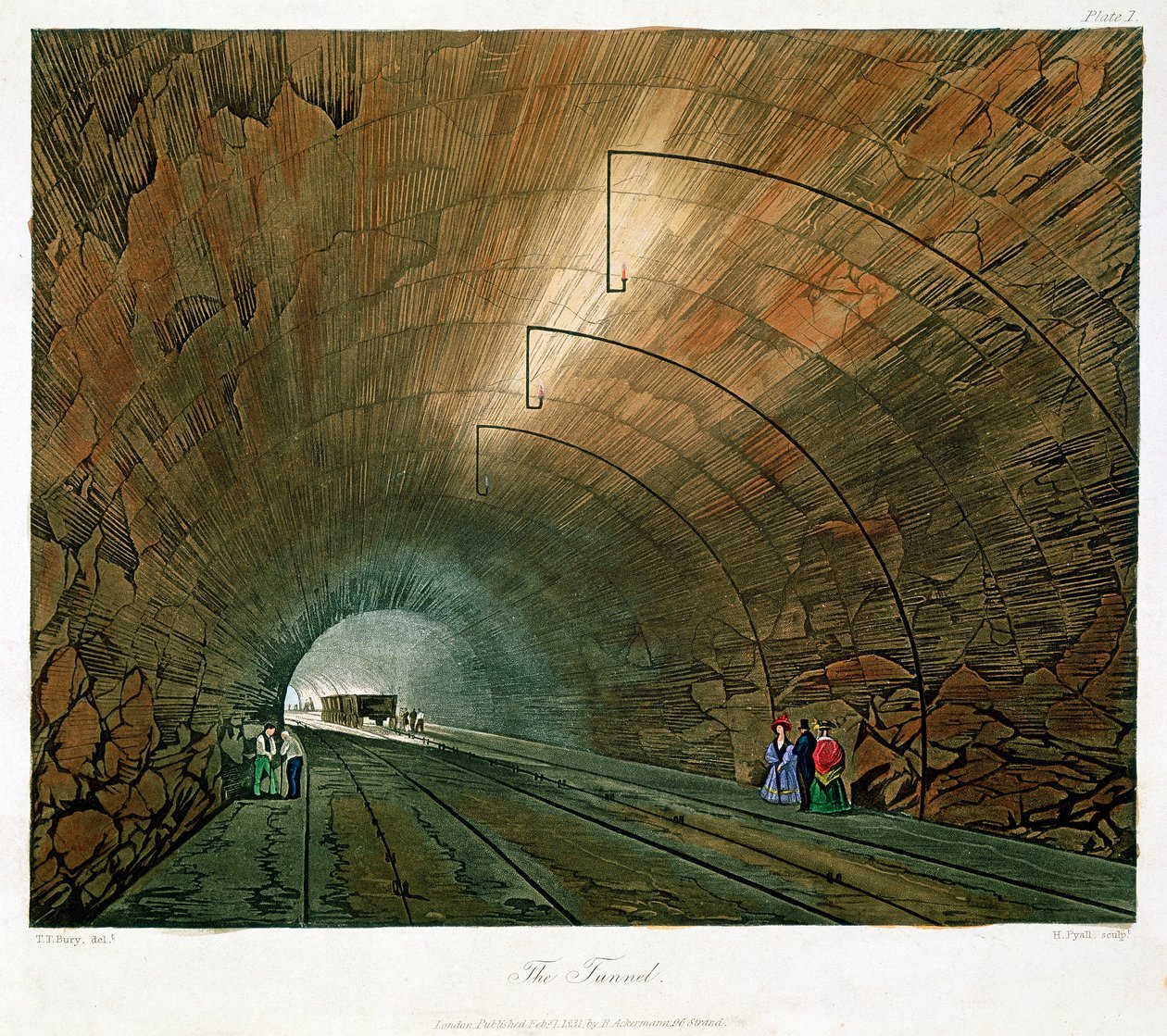 "Tunneln", 1831 av Henry Pyall