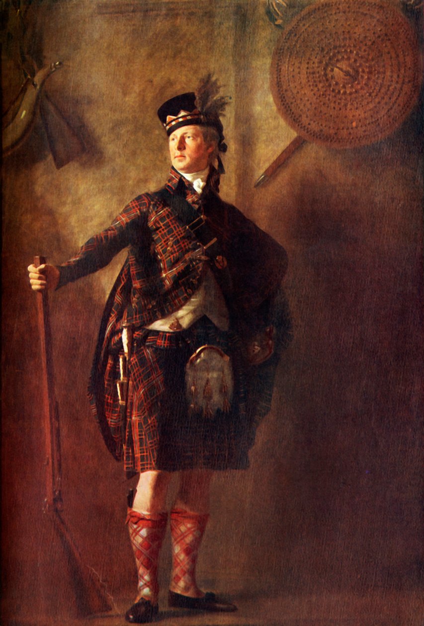 "Överste Alastair MacDonell av Glengarry", 1812, 1924. av Henry Raeburn