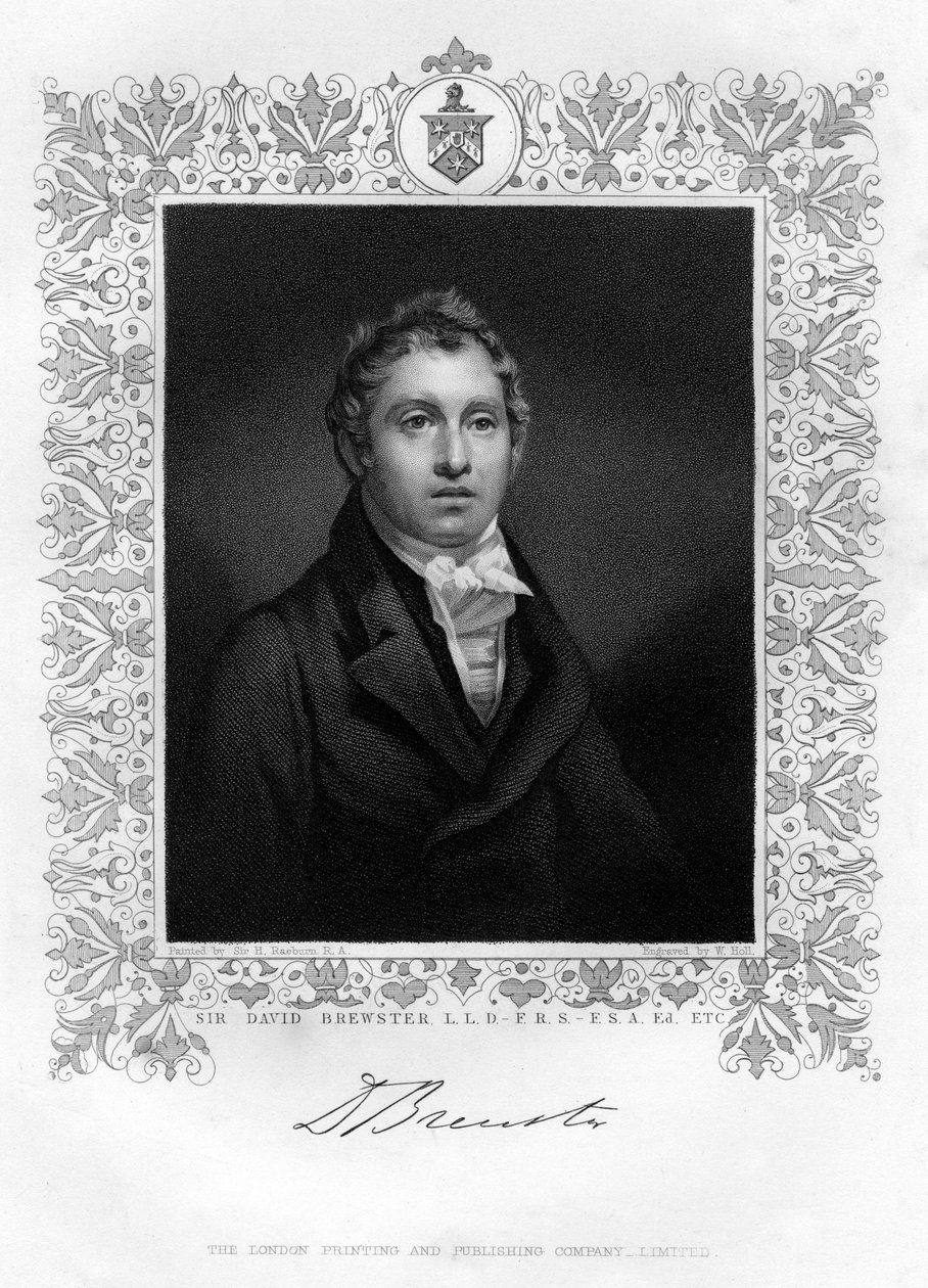 Sir David Brewster, 1800-talet av Henry Raeburn