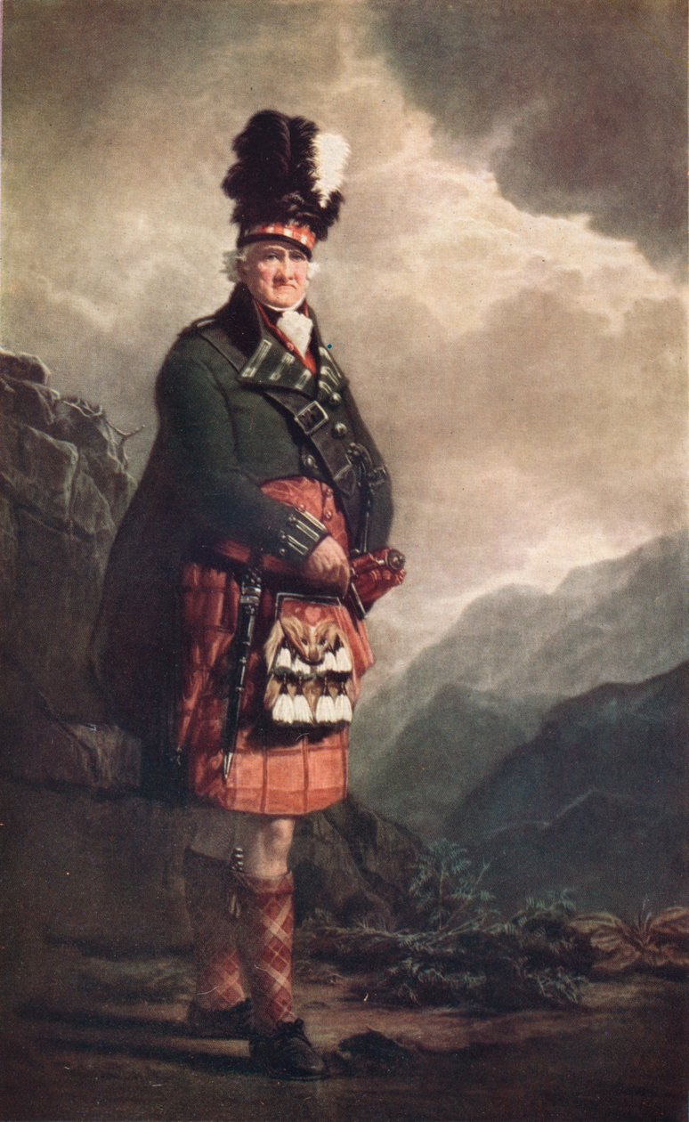 The Macnab, 1802. 1922 av Henry Raeburn
