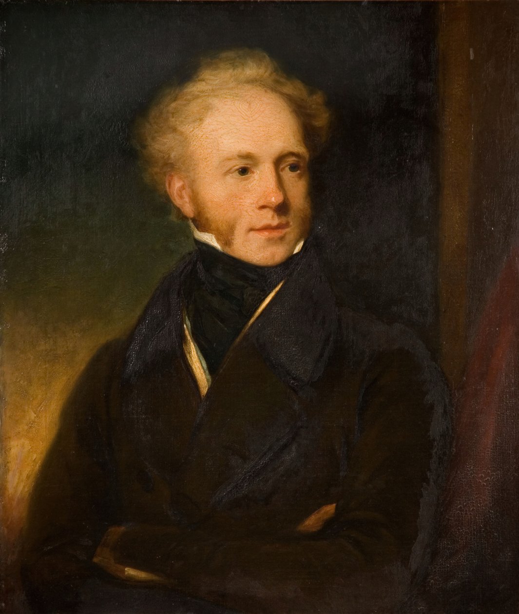 Porträtt av Joseph Goodyear, 1839. av Henry Room